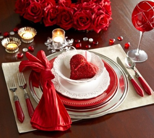 16 dicas para decorar mesa de jantar para o Dia dos Namorados